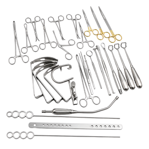 Juego de Instrumentos Profesionales para Amigdalectomía Manual, 30 Piezas, Instrumentos Médicos Quirúrgicos Reutilizables para Otorrinolaringología, Fábrica OEM - Product Image 4