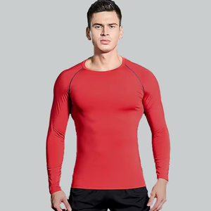 Rashguard para Hombre, Spandex, MMA, Manga Larga, Compresión, BJJ, Rashguard Sublimado con Estampado - Product Image 2