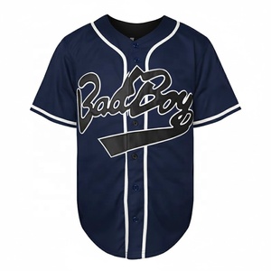 Vente chaude Maillots de baseball personnalisés 100% Polyester Sublimation Imprimé Respirant Séchage rapide Vente en gros Service OEM - Product Image 6