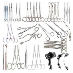 PISSCO Tracheostomy Surgical <b>Instrument</b> Set 34 Pcs Tracheostomy <b>Instrument</b> Set Tracheostomy Surgery Kit <b>Instruments</b> Set - Product Image 2
