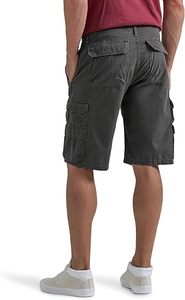 Pantalones Cortos de Golf para Hombre, Premium, Transpirables, de Cintura Media, con Botones, Logotipo Frontal, Tejido Sólido de Poliéster, Casuales, Elásticos, para Verano - Product Image 2