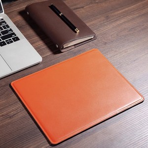 Handmade Real Leather Mouse Pad Anti Slip Suede Base Desk <b>Mat</b> Personalized Executive Writing Pad for <b>Computer</b> LMP-0039 - Product Image 5