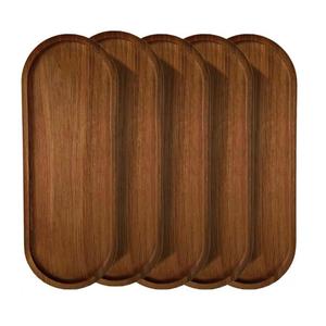 Plateau de service en ardoise pour steak, planche en bois pour grillades - Product Image 4