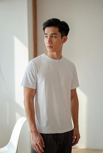 เสื้อยืดคุณภาพสูงขายส่ง แบบยูนิเซ็กส์ ทรงปกติ สวมใส่สบาย ปรับแต่งได้ - Product Image 1