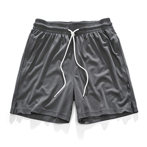 Shorts de basketball décontractés pour hommes – Qualité supérieure, vente en gros, écologiques, logo personnalisé, mi-longueur, anti-plis, respirants, séchage rapide - Product Image 3