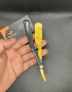 มีดโกนหนวดแบบตรง ด้ามพลาสติก ขายส่งยอดนิยม ใช้งานได้ยาวนาน ผลิตจากสแตนเลส - Product Image 4