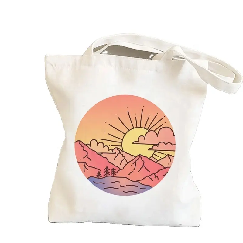 Organic cotton bags India in customized Promotional Gift cotton bags