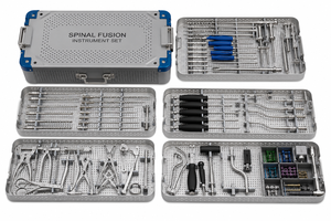 Juego de Instrumentos para Fusión Espinal, Herramientas de Cirugía Ortopédica Manuales, Certificación CE ISO13485 Clase I, Kit para Procedimientos de Columna Vertebral - Product Image 1