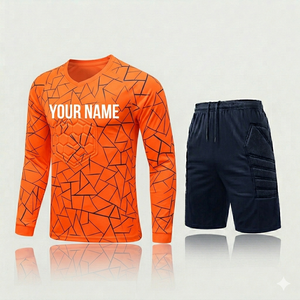 Conjunto de Uniforme de Portero Personalizado, Equipamiento de Entrenamiento de Portero, Ropa de Fútbol, Jersey de Manga Larga - Product Image 1