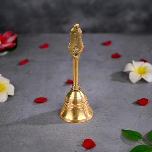 ระฆังทองเหลืองทำมือสุดหรู ระฆังวัดแบบดั้งเดิม ระฆังสำหรับสวดมนต์ ระฆังตกแต่งสำหรับการทำสมาธิ ใช้ในบ้าน สำนักงาน หรือเป็นของขวัญ - Product Image 2
