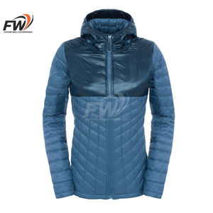 Chaqueta de Invierno Acolchada para Mujer al por Mayor OEM, Chaqueta Larga Acolchada con Logotipo Personalizado, Chaqueta Acolchada de Primera Calidad para Mujer - Product Image 1