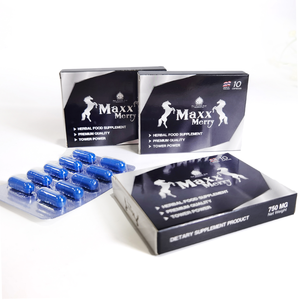 OEM popular suplemento masculino 10 cápsulas en caja potente Maca Epimedium resistencia cápsulas - Product Image 3