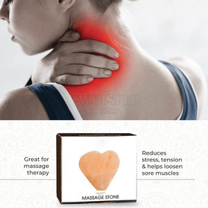 Piedra de Masaje de Sal del Himalaya de Primera Calidad, Herramienta de Masaje Corporal de Cristal Natural, Suministro para Relajación en Spa - Product Image 4