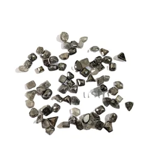 Diamantes Sueltos de Corte Irregular Facetado, Estilo Antiguo, para Joyería de Plata, Venta al Por Mayor - Product Image 3