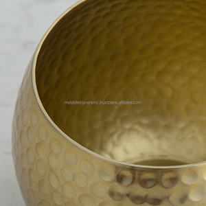 Bougeoir marbré en métal doré, finition or, avec placage de haute qualité pour toutes les occasions, porte-bougie pour mariage - Product Image 4