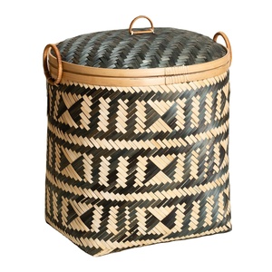 Cheap price handwork bamboo baskets for gifts durable bamboo wicker basket from Vietnam
