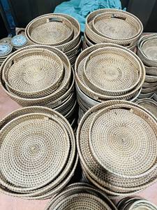 Natural Woven Rattan Tray Vietnam Supplier for Retail Stores - Product Image 6