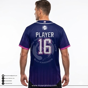Custom <b>Baseball</b> Team Jersey Sublimation Print Lightweight Breathable Performance Sports Shirt OEM Manufacturing for Men Women - Product Image 2