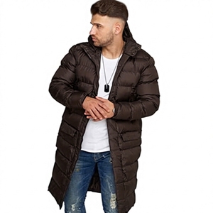 INFLOW SPORTS Abrigo Acolchado de Algodón para Hombre, Chaqueta Larga Gruesa Impermeable y Cortavientos para Invierno - Product Image 4