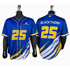 Uniforme de Béisbol Personalizado con Sublimación Completa, Manga Corta, 100% Poliéster, para Adultos, Ropa de Béisbol y Sóftbol - Product Image 5