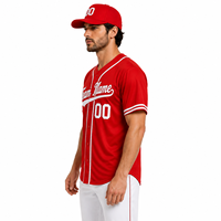 Maillot de baseball moderne conçu avec un tissu extensible pour les clubs, les équipes et les événements sportifs, offrant des performances fiables et un confort actif.
