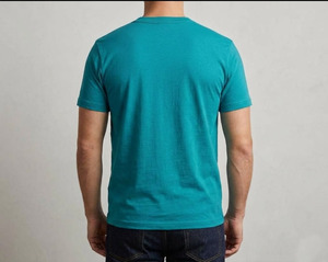 เสื้อยืดคอกลมผ้าฝ้ายแท้ 100% คุณภาพสูง ขายส่ง ปริมาณมาก รับสกรีนโลโก้ ทรงปกติ - Product Image 5