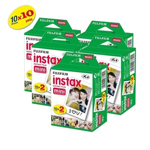 ฟิล์มกล้อง Fujifilm Instax ขนาด 3 นิ้ว ขอบขาว เคลือบเงา แบบกาวในตัว สำหรับกล้องอินสแตนท์ Mini 8 9 11 7s ยอดขายดีที่สุด - Product Image 1