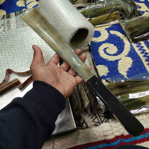 Calzador de cuerno de toro auténtico de 18 pulgadas de primera calidad con diseño de mango de cuerno sólido al mejor precio - Product Image 6