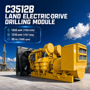 Generador Diésel Caterpillar 3512B Reacondicionado, Trifásico, 4 Cilindros, 1250 EkW, Generador CAT en Stock - Product Image 1