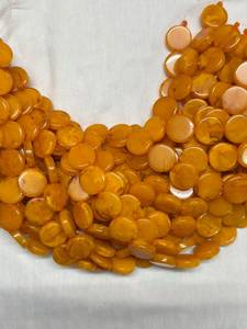 Wholesale Multi Color Flat Coin Resin Beads | 12mm 14mm Round Disc Beads | Acrylic <b>Spacer</b> Beads Bulk Jewelry Making Craft - Product Image 5
