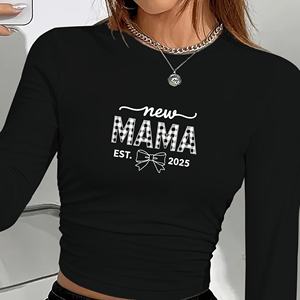 Camisa de manga larga a cuadros MAMA moda mujer - Product Image 1