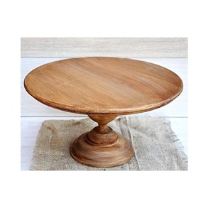 Base de Madera Decorativa para Pasteles, Ideal para Cocinas Modernas, Recepciones de Bodas, Fiestas de Cumpleaños y Exhibición de Productos de Panadería - Product Image 4