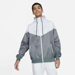 Chaqueta Deportiva Cortavientos con Capucha para Hombre, Personalizable con Logotipo, Ligera, Impermeable, para Correr al Aire Libre, Estilo Casual con Bloques de Color - Product Image 1
