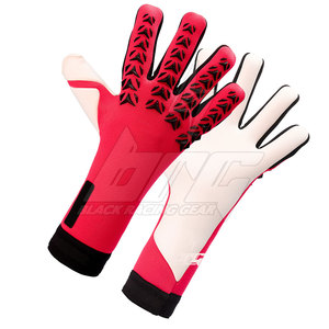 Gants de gardien de but de football professionnels personnalisés, gants de gardien de but de football à haute adhérence, paume en latex allemand, protection des doigts personnalisée, pour les matchs - Product Image 3