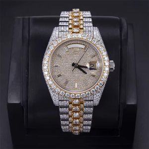 High Quality Moissanite Diamond <b>Watch</b> <b>for</b> <b>Women</b> Elegant Shiny Crystal <b>Watch</b> with Durable Steel Strap Available <b>For</b> Sale - Product Image 1