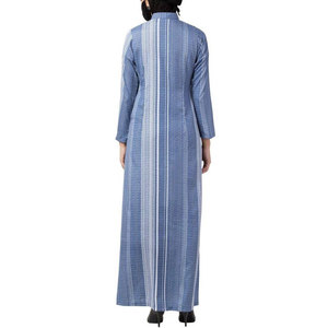 Abaya simple et sobre pour femmes, vêtements islamiques minimalistes et modestes, robe longue à manches longues pour femmes - Product Image 4