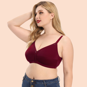 Sujetador push-up sin aros para mujer, copa tres cuartos, tirantes ajustables, espalda en U, adornado con pedrería, transpirable, de punto. - Product Image 5