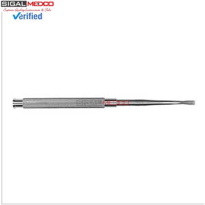 Ciseau à os orthopédique chirurgical de qualité supérieure 4,3 mm avec # Instrument dentaire en acier inoxydable à poignée ronde 524 pour implantologie et greffe - Product Image 2