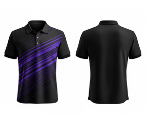 Full Sublimation Polo Shirt Anti-Shrink & Fade Resistant Fabric for Men Women Youth Quick-Dry Dry-Fit Active Polo - Product Image 3