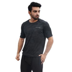 Charcoal Compression Camo T-Shirt camouflage décontracté t-shit personnalisé Camo Print chemises tactiques formation Streetwear - Product Image 2