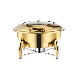 Moderno y Lujoso Chafing Dish de Acero Inoxidable, Resistente y Ideal para Fiestas, Bodas, Buffets, Barbacoas y Grandes Eventos - Product Image 1