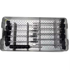 Set de Instrumentos Quirúrgicos para Columna Vertebral PLIF/TLIF, Set de Instrumentos Manuales para Cirugía Minimal Invasiva de Columna Vertebral, Instrumentos para Tornillos Pediculares GUJJAR SURGICAL - Product Image 4