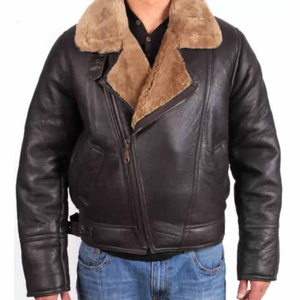 Outfitize Heavyweight Grain Leather <b>Jacket</b> Men's Rugged Workwear Style Durable Cowhide Outerwear Protective Outfits Coat - Product Image 1