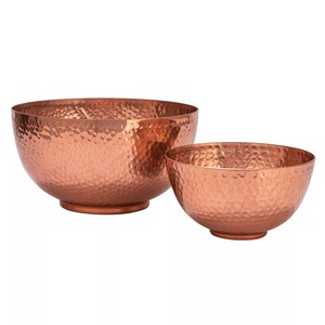 Vase de table moderne fait main, éco-responsable, très demandé, en aluminium noir, résistant à l'eau, bol décoratif - Product Image 2