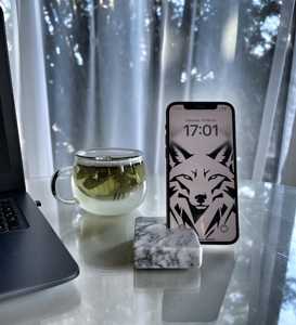 TCE Handcrafted Natural Marble Mobile Holder <b>Stand</b> Creative Design for <b>Desk</b> Table <b>Office</b> Home Premium Stone Phone Support - Product Image 2