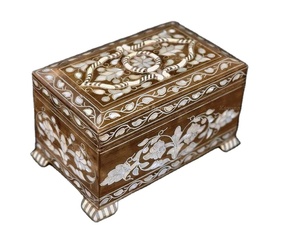 Boîte-cadeau rectangulaire en bois écologique Pafu Ramadan Mubarak Eid Décoration islamique pour la maison - Product Image 5