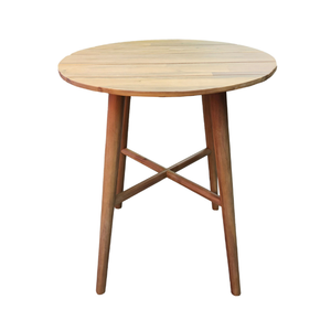 Sillas Altas con Barra de Cuerda y Estructura de Madera de Teca, Diseño Minimalista para Comedor y Decoración de Muebles de Bar en el Hogar - Product Image 4