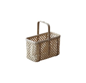 Panier en bambou moderne, contenants de rangement ronds, boîte à nourriture tressée, organisateur de cuisine, décoration pour la maison et le jardin, articles ménagers, bac de rangement - Product Image 3