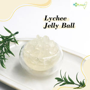 Ingrédients de thé à bulles Boba litchi cristal dans un emballage en sac - Product Image 3