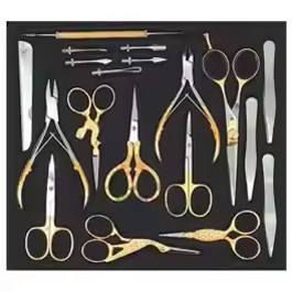 Kit de Soins des Ongles Professionnel Classique Complet Manucure Pédicure en Acier Inoxydable, Trousse de Toilettage Individuelle 4-en-1 avec Coupe-Ongles, Idéal pour les Voyages - Product Image 2